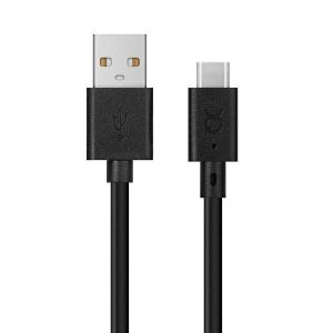 Xqisit kábel Charge & Sync USB A -USB C 3.0m fekete