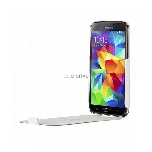 Bugatti UltraThin Geneva Samsung G900 S5 flip 08462 fehér