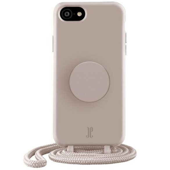Etui JE PopGrip iPhone 7/8/SE 2020/2022 pastelowy pasztell lila 30010 (Just Elegance) tok