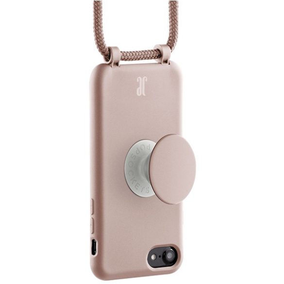 Etui JE PopGrip iPhone 7/8/SE 2020/2022 pastelowy pasztell lila 30010 (Just Elegance) tok