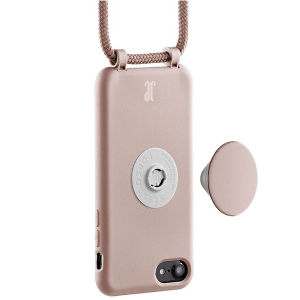 Etui JE PopGrip iPhone 7/8/SE 2020/2022 pastelowy pasztell lila 30010 (Just Elegance) tok