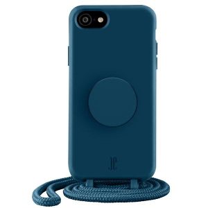 Etui JE PopGrip iPhone 7/8/SE 2020/2022 tengerészkék zafír 30011 (Just Elegance) tok