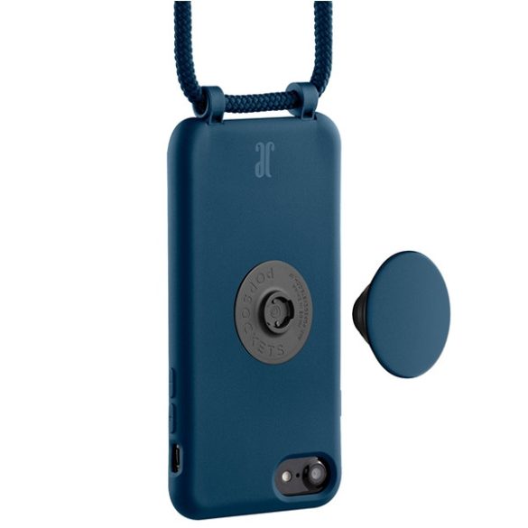 Etui JE PopGrip iPhone 7/8/SE 2020/2022 tengerészkék zafír 30011 (Just Elegance) tok