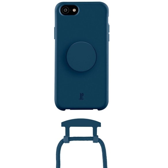 Etui JE PopGrip iPhone 7/8/SE 2020/2022 tengerészkék zafír 30011 (Just Elegance) tok