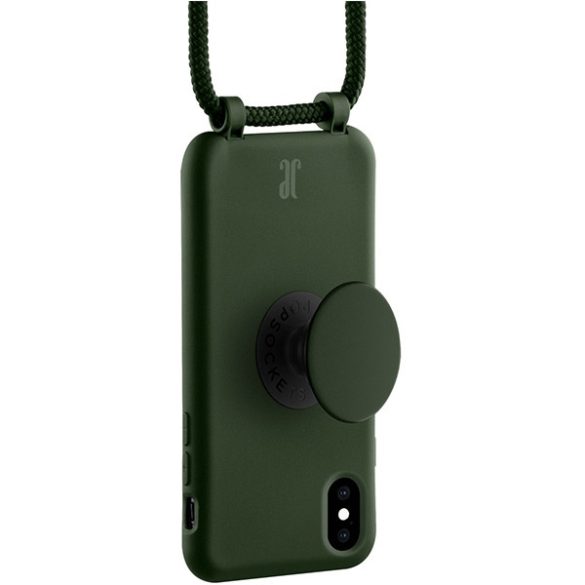 Etui JE PopGrip iPhone X/XS zöld 30015 (Just Elegance) tok