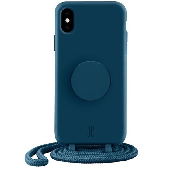Etui JE PopGrip iPhone X/XS tengerészkék zafír 30018 (Just Elegance) tok