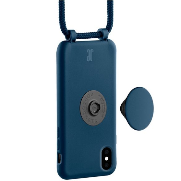 Etui JE PopGrip iPhone X/XS tengerészkék zafír 30018 (Just Elegance) tok