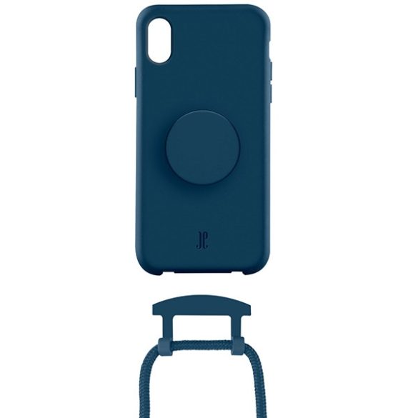 Etui JE PopGrip iPhone X/XS tengerészkék zafír 30018 (Just Elegance) tok