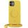 Etui JE PopGrip iPhone 11/Xr 6,1" sárga/nyúl mancs 30046 (Just Elegance) tok