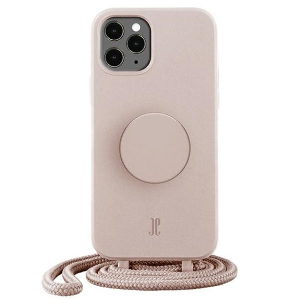 Etui JE PopGrip iPhone 11 Pro 5,8" rózsaszín 30049 (Just Elegance) tok