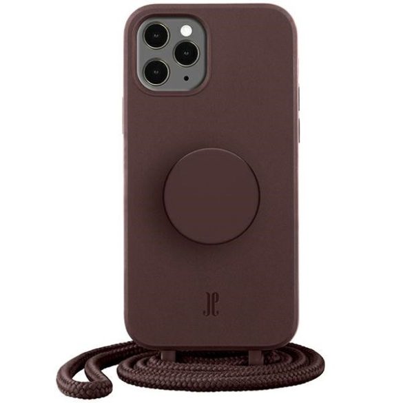 Etui JE PopGrip iPhone 11 Pro 5,8" barna 30054 (Just Elegance) tok