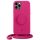 Etui JE PopGrip iPhone 12/12 Pro 6,1" rózsaszín/orchidea virág 30090 (Just Elegance) tok