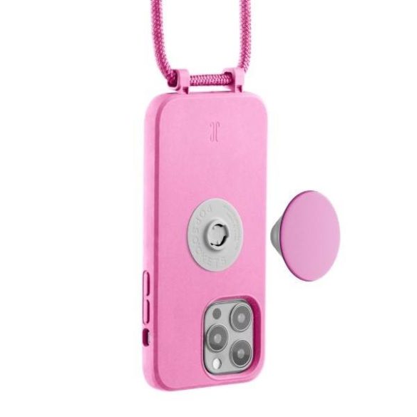 Tok JE PopGrip iPhone 13 Pro 6,1" pasztell rózsaszín 30134 (Just Elegance) tok
