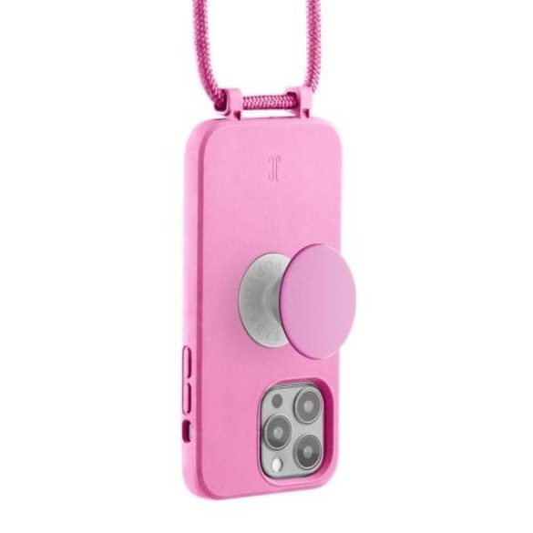 Tok JE PopGrip iPhone 13 Pro Max 6,7" pasztell rózsaszín 30138 (Just Elegance) tok