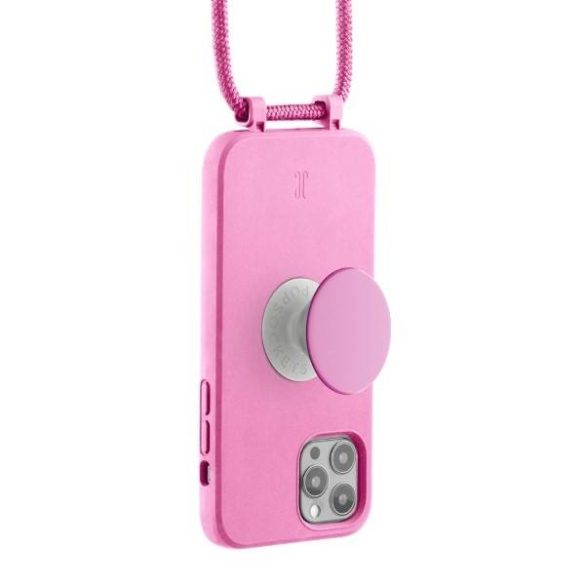 Tok JE PopGrip iPhone 12/12 Pro 6,1" pasztell rózsaszín 30158 (Just Elegance) tok