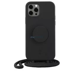   Tok JE PopGrip iPhone 12 Pro Max 6,7" fekete 30161 (Just Elegance) tok
