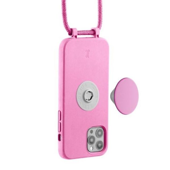 Tok JE PopGrip iPhone 12 Pro Max 6,7" pasztell rózsaszín 30162 (Just Elegance) tok