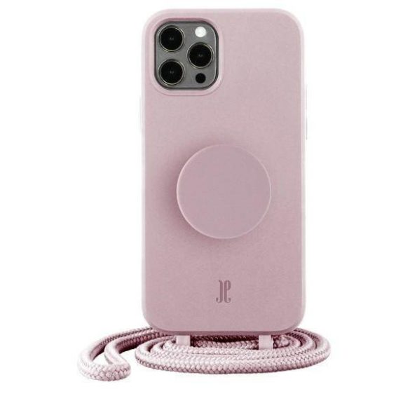 Tok JE PopGrip iPhone 12/12 Pro 6,1" világos rózsaszín 30183 (Just Elegance) tok