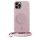 Tok JE PopGrip iPhone 12 Pro Max 6,7" virágos rózsaszín 30184 (Just Elegance) tok