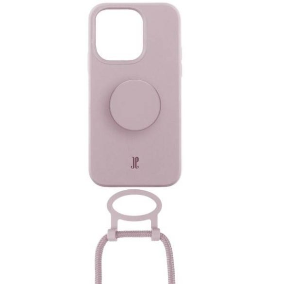 Tok JE PopGrip iPhone 13 Pro 6,1" világos rózsaszín 30186 (Just Elegance) tok