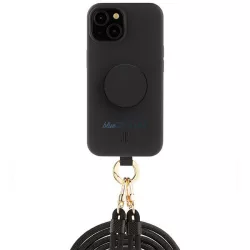 Just Elegance PopGrip tok iPhone 15 - fekete