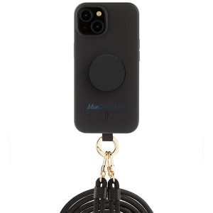 Just Elegance PopGrip tok iPhone 15 - fekete