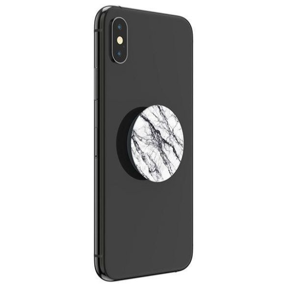 Popsockets 2 White Stone Marble kitámasztó