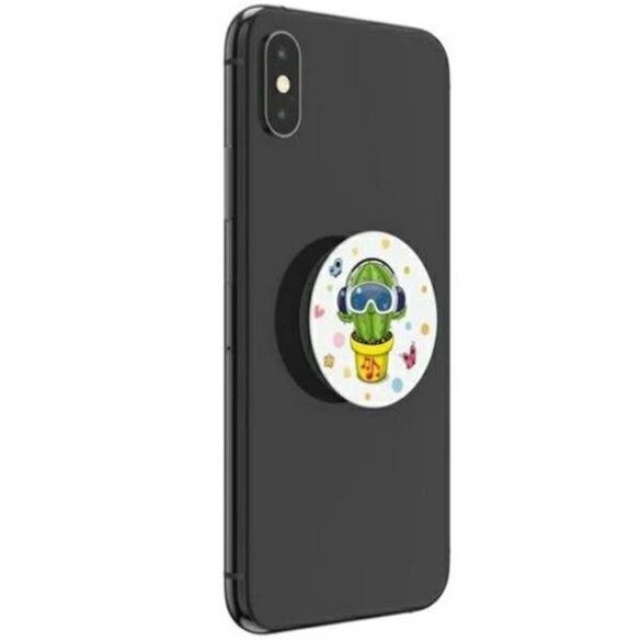 Popsockets 2 Cool Cactus 70114 telefonra ragasztható fogantyú - basic