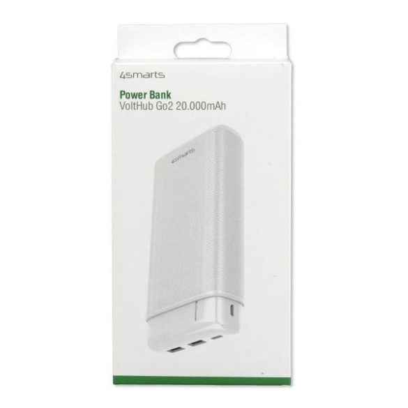 4smarts Powerbank VoltHub Go2 20000mAh fehér