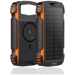   4smarts TitanPack Rugged UltiMag napelemes powerbank 20000mAh - fekete 496560