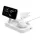 4smarts QI2 Trident 2 az 1-ben indukciós töltő + USB-C + fali töltő 30W - fehér