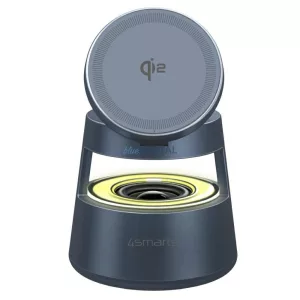 4smarts Aura Sound Qi2 töltőállomás, szürke