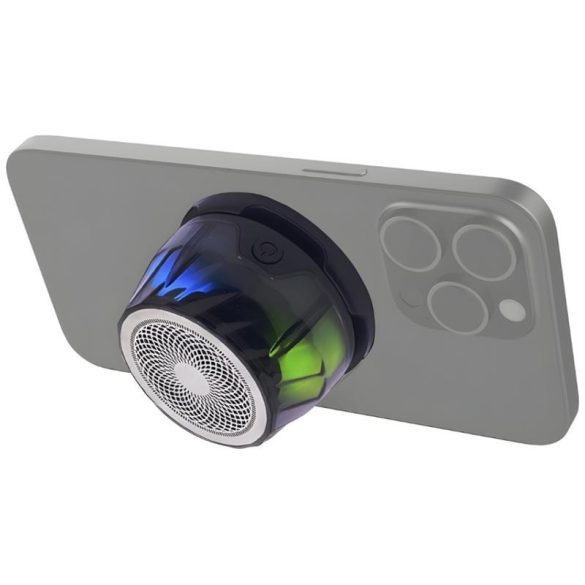 4smarts SoundCharge MagSafe-kompatibilis bluetooth hangszóró - fekete