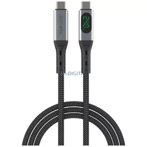4smarts DigitCord USB4 240W 1.5m kábel - fekete
