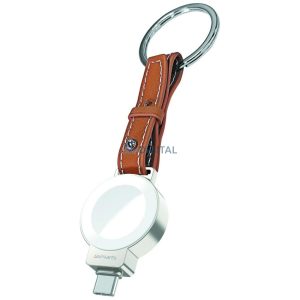 Induktív töltő 4smarts Apple Watch-hoz, ezüst színű