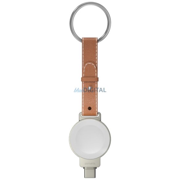 Induktív töltő 4smarts Apple Watch-hoz, ezüst színű