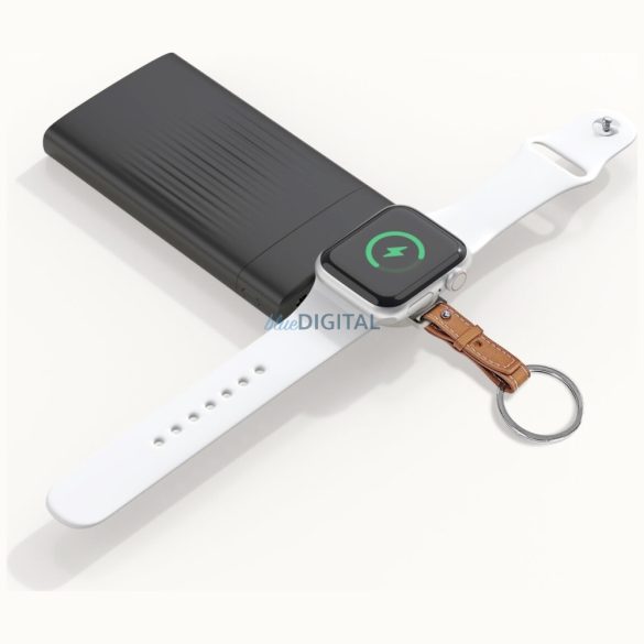 Induktív töltő 4smarts Apple Watch-hoz, ezüst színű