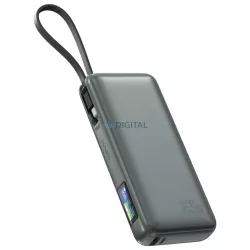   4smarts Enterprise 20000mAh 165W-os powerbank beépített USB-C-kábellel, szürke