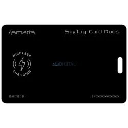 Lokalizator 4smarts SkyTag Card Duos     ReCharge fekete