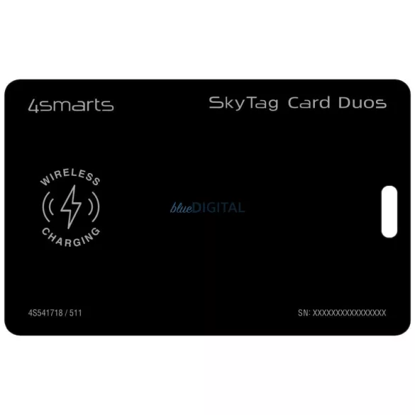 Lokalizator 4smarts SkyTag Card Duos     ReCharge fekete