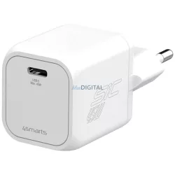 4smarts PDPlug SiC 45W USB-C fali töltő - fehér