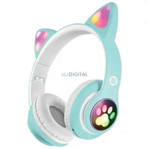 Defender fülhallgató Bluetooth Freemotion B585 Led celadon (63588)