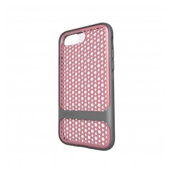 Gear4 D3O Carnaby iPhone 7/8/SE rózsaszínes szürke tok