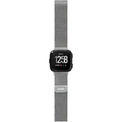 Apple Watch óraszíj Laut Steel Fitbit Versa ezüst