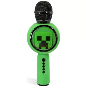 Karaoke Microphone LED with Wireless Speaker OTL Minecraft Creeper