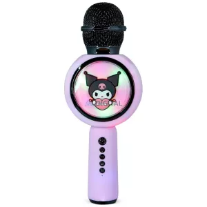Karaoke Microphone with LED Wireless Speaker OTL Kuromi