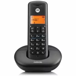 Cordless landline telefon Motorola E201 fekete