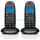 Motorola C1002CB+ vezeték nélküli telefon szett 2 db - fekete