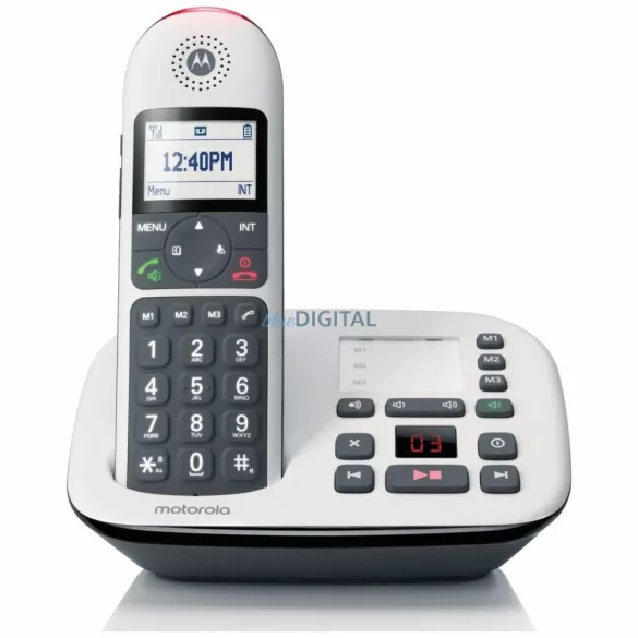 Cordless landline telefon Motorola CD5011 fehér