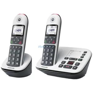 Motorola CD5012 vezeték nélküli telefon szett 2 db - fehér